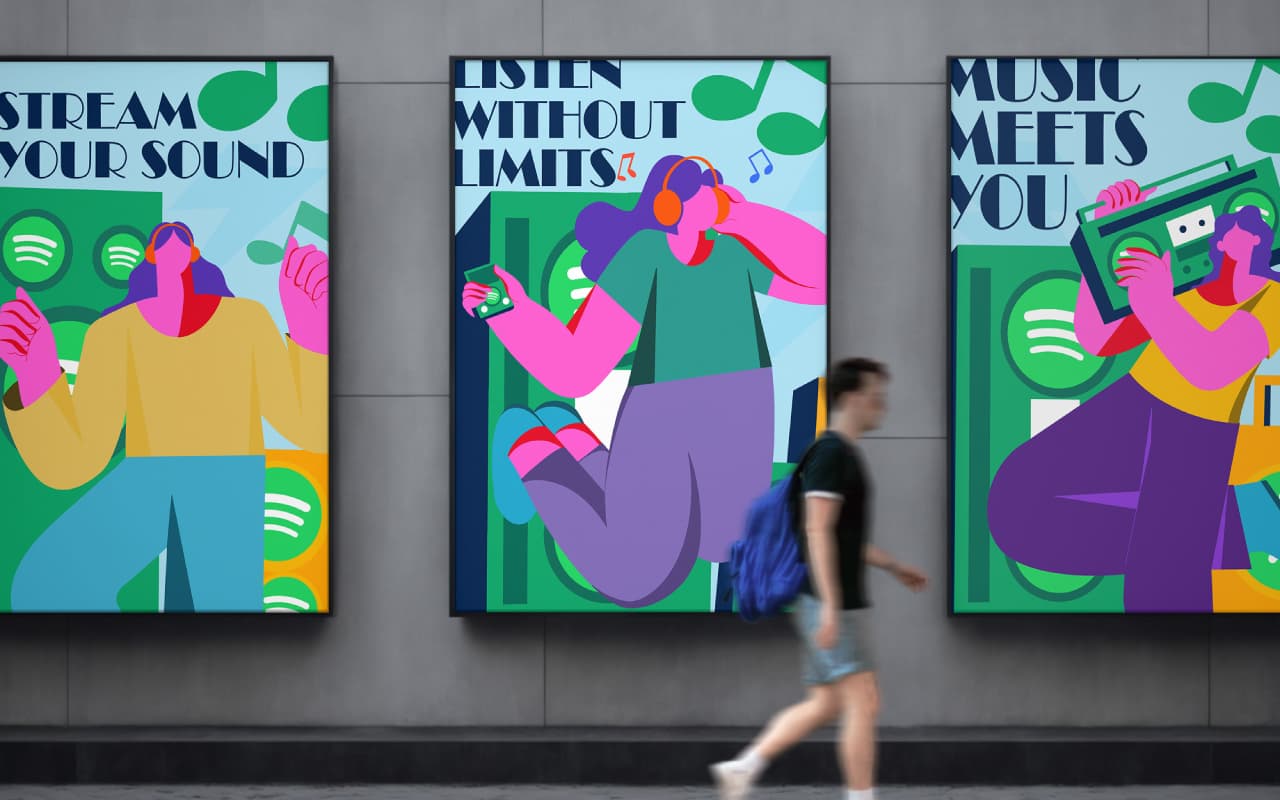 Subway Advertising Banner